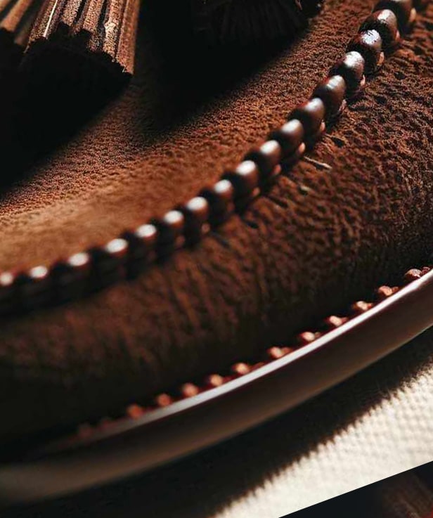 Men's dark bn boots with buckle in smooth calf leather | Velasca